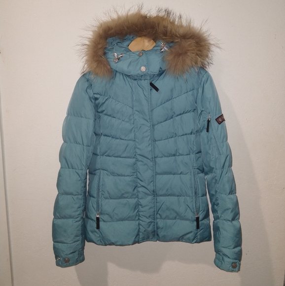 BOGNER FIRE & ICE Turquoise Ski Jacket - Picture 2 of 12
